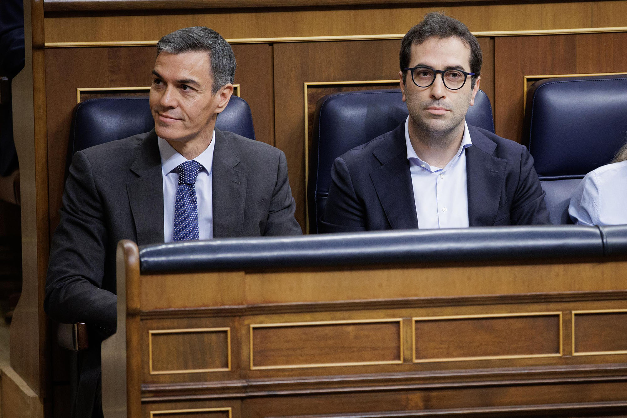 Pedro Sánchez en el banco del Gobierno, imagen de archivo