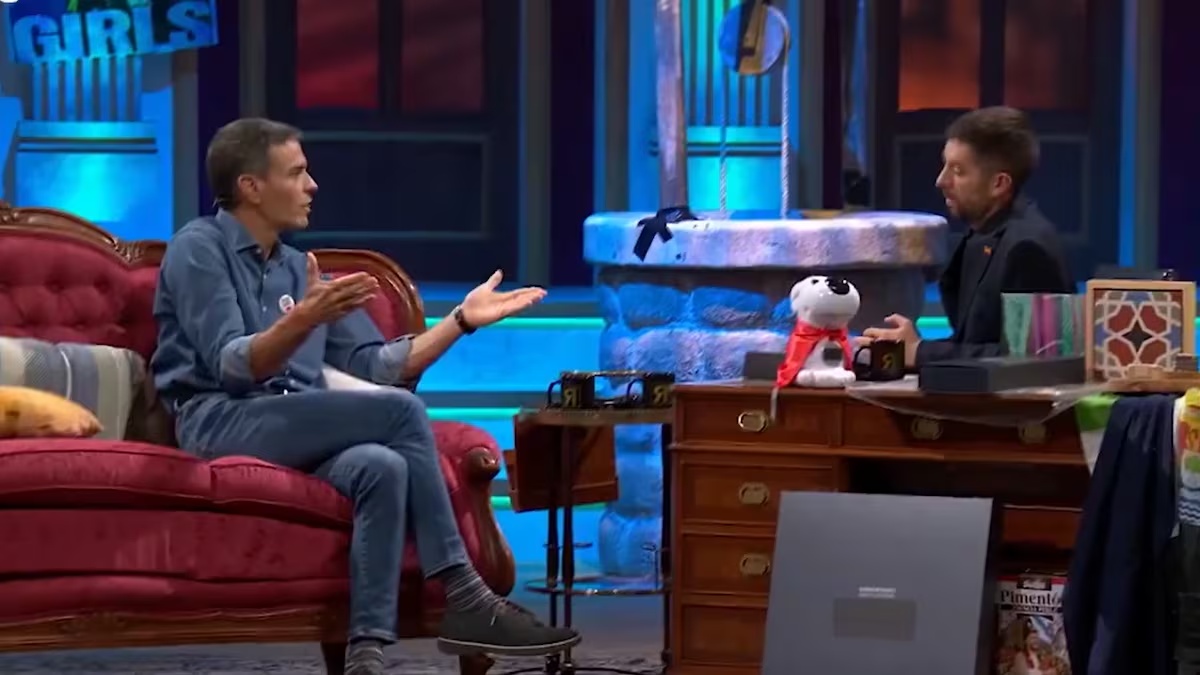 Sánchez y Broncano en La Revuelta
