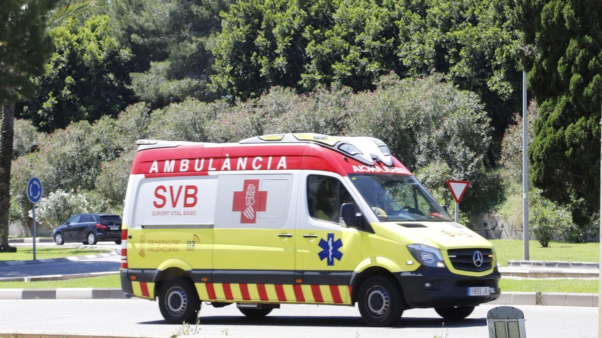 Ambulancia en una imagen de archivo