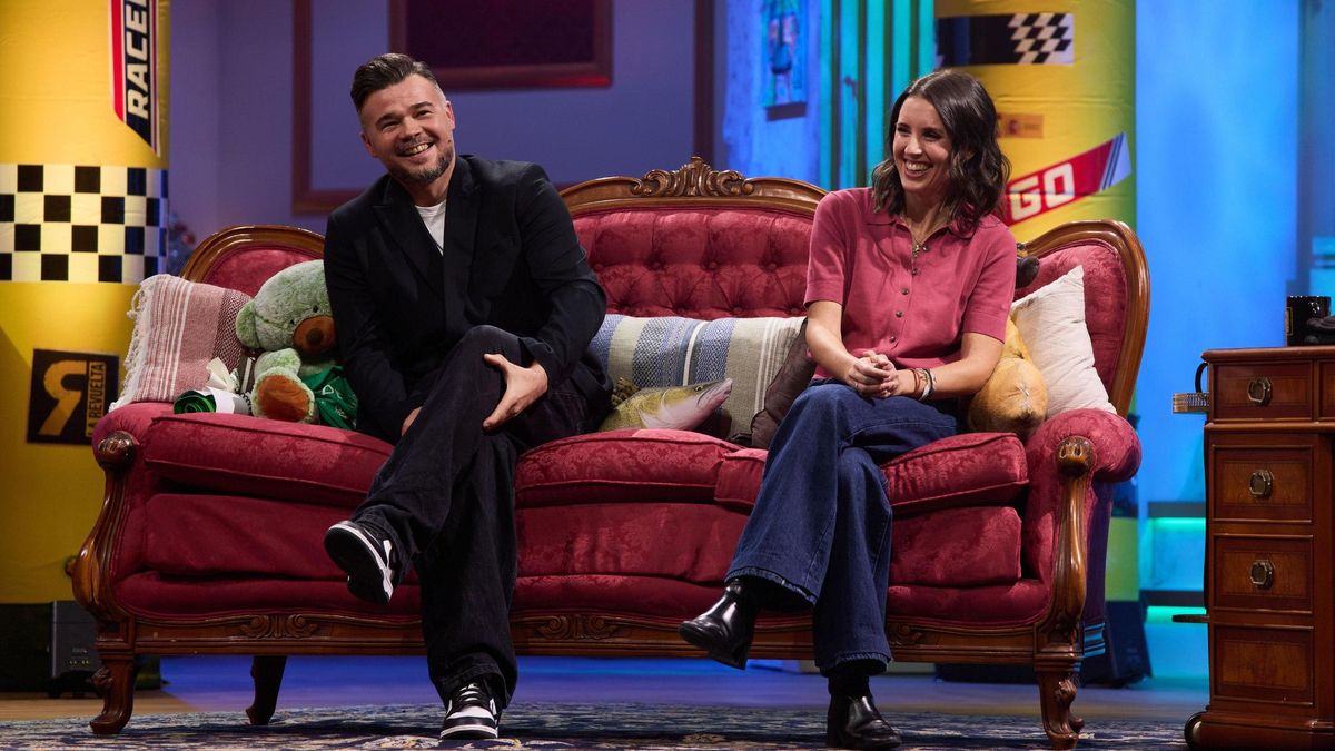 Gabriel Rufián e Irene Montero en La Revuelta